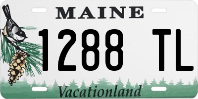 ME license plate 1288TL
