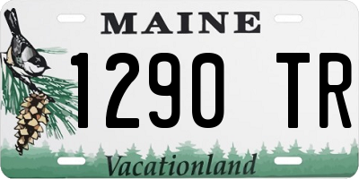 ME license plate 1290TR