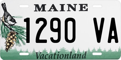 ME license plate 1290VA