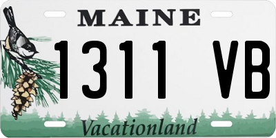 ME license plate 1311VB