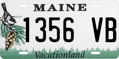 ME license plate 1356VB