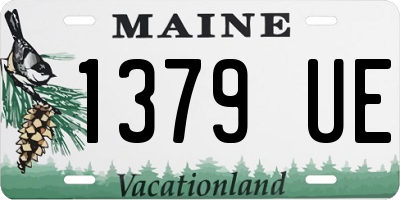 ME license plate 1379UE