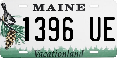 ME license plate 1396UE
