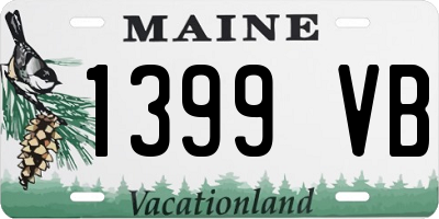 ME license plate 1399VB