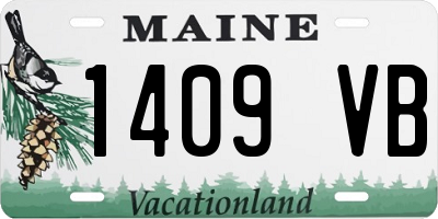 ME license plate 1409VB