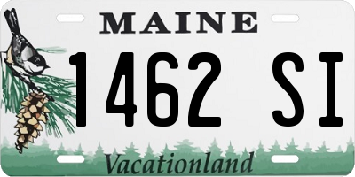 ME license plate 1462SI
