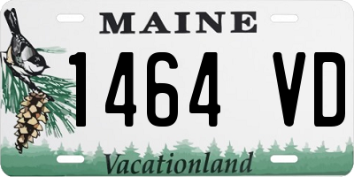 ME license plate 1464VD