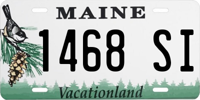 ME license plate 1468SI