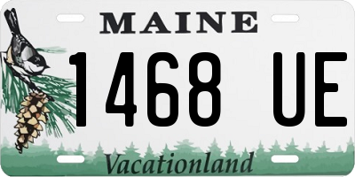 ME license plate 1468UE
