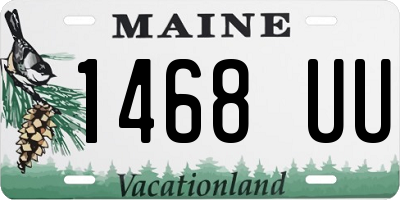 ME license plate 1468UU