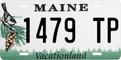ME license plate 1479TP