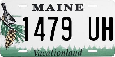 ME license plate 1479UH