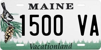 ME license plate 1500VA