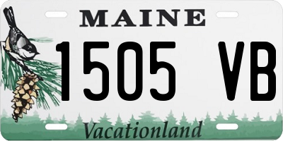 ME license plate 1505VB