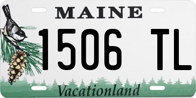 ME license plate 1506TL