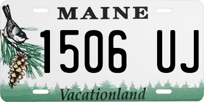 ME license plate 1506UJ