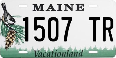 ME license plate 1507TR