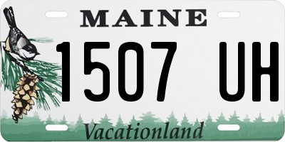 ME license plate 1507UH