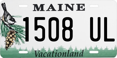 ME license plate 1508UL