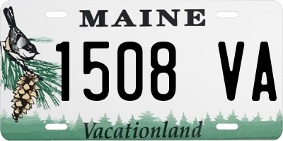 ME license plate 1508VA