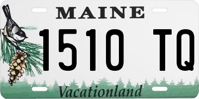 ME license plate 1510TQ