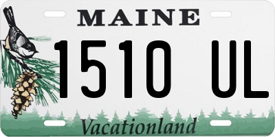 ME license plate 1510UL