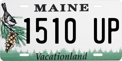 ME license plate 1510UP