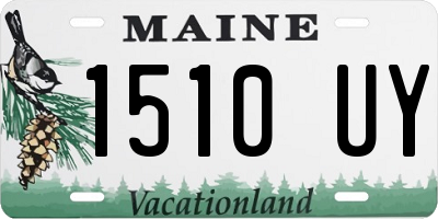 ME license plate 1510UY