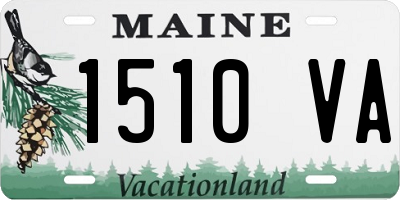 ME license plate 1510VA