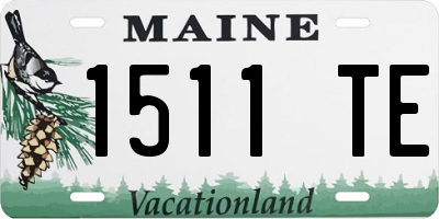 ME license plate 1511TE