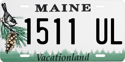 ME license plate 1511UL