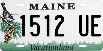 ME license plate 1512UE