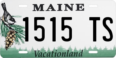 ME license plate 1515TS