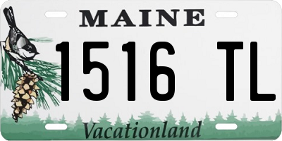 ME license plate 1516TL
