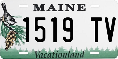 ME license plate 1519TV