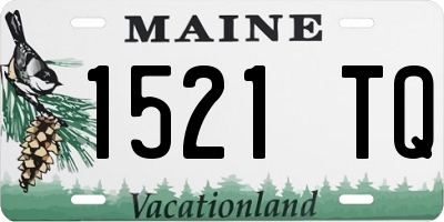 ME license plate 1521TQ