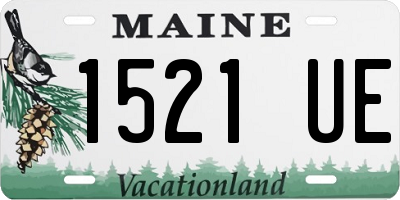 ME license plate 1521UE