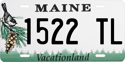 ME license plate 1522TL