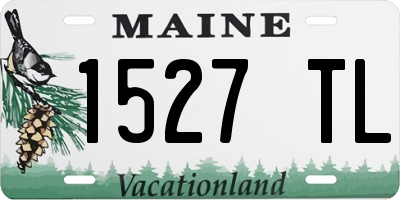 ME license plate 1527TL