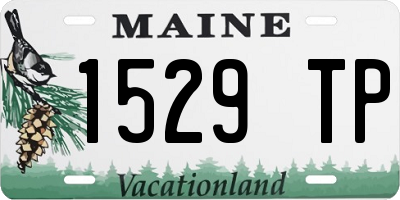 ME license plate 1529TP