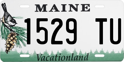 ME license plate 1529TU