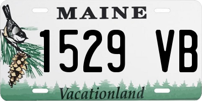 ME license plate 1529VB