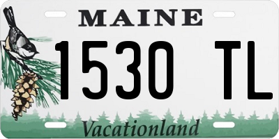 ME license plate 1530TL