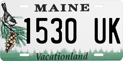 ME license plate 1530UK