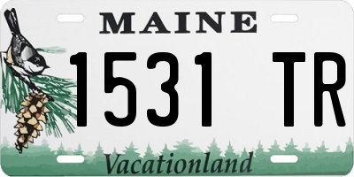 ME license plate 1531TR