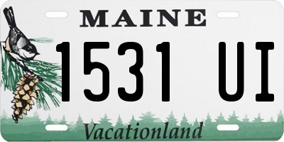 ME license plate 1531UI