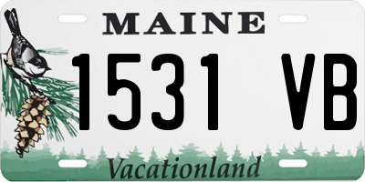 ME license plate 1531VB