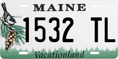ME license plate 1532TL