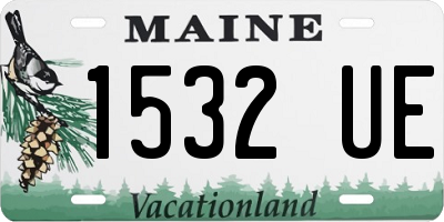 ME license plate 1532UE