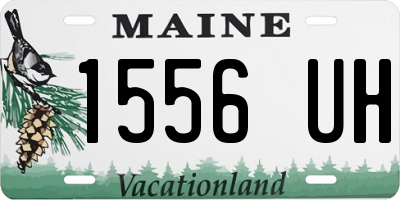 ME license plate 1556UH